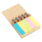 Bamboo Pocket Sticky Notebook