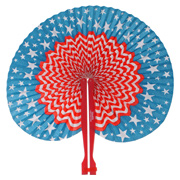 Patriotic Folding Fan