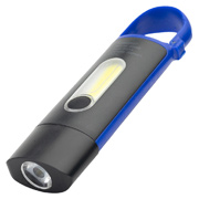 Rechargeable Carabiner COB Flashlight