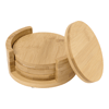 Bamboo Coaster Set