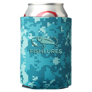 Digital Pattern Foam Can Cooler