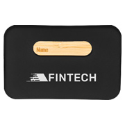 First Class Bamboo and Silicone Luggage Tag